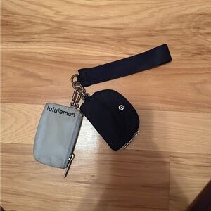 Lululemon navy wristlet